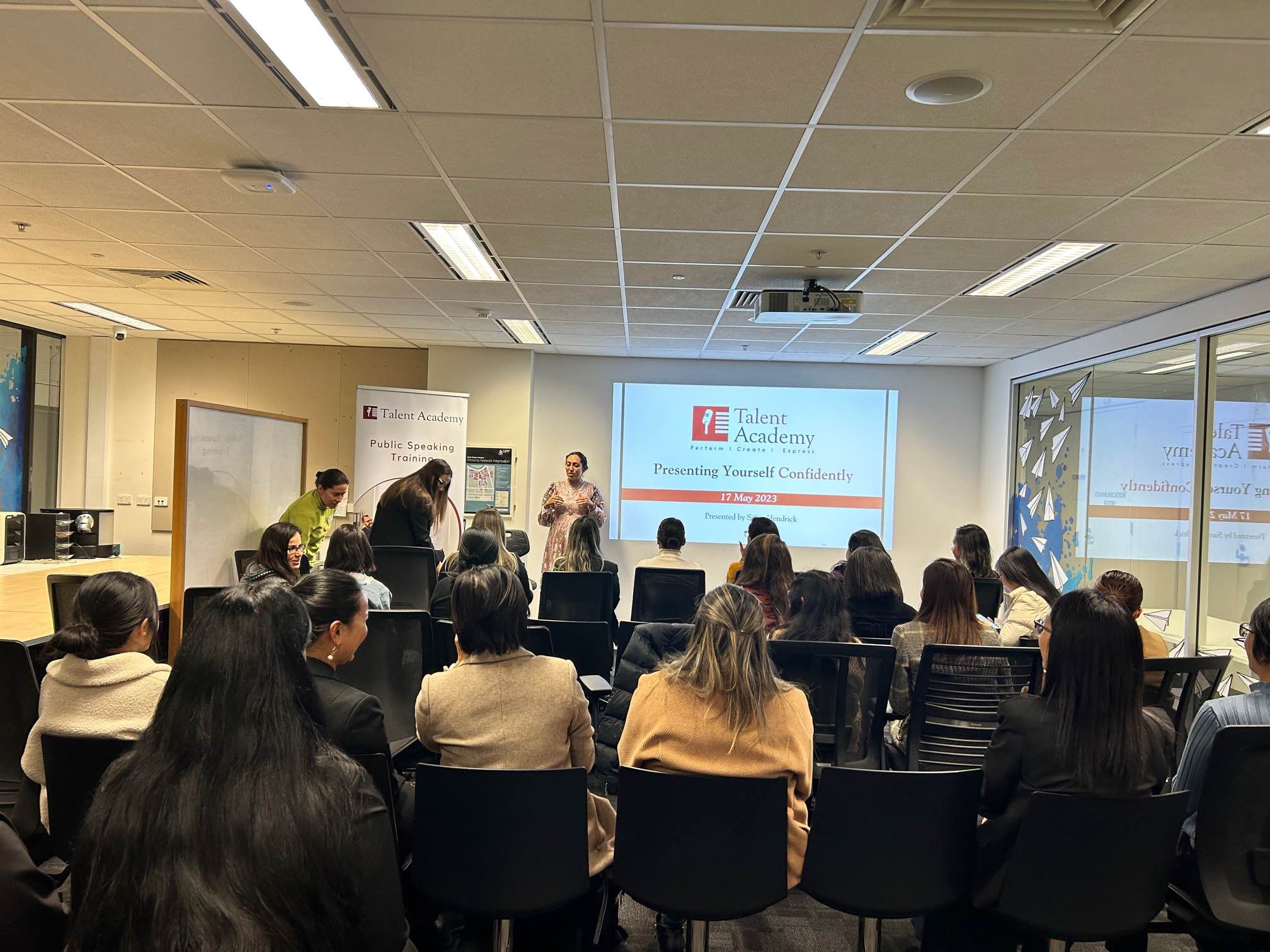 A photo during the event proceeded