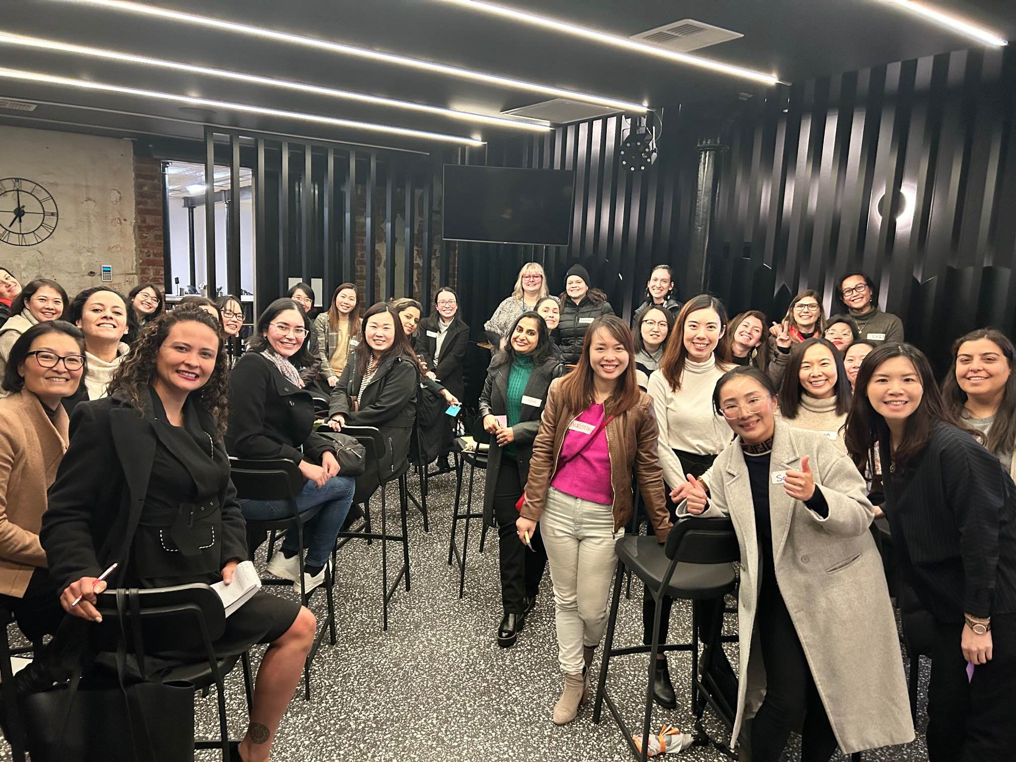 A photo after the event proceeded